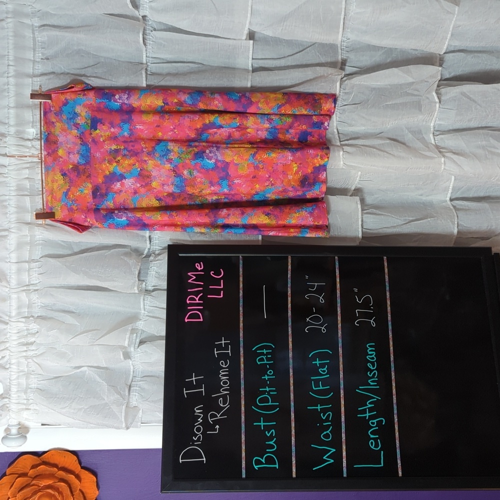 LuLaRoe A-line midi skirt